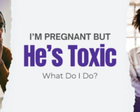 Woman looking away from a stressed man, navigating an unplanned pregnancy and toxic relationship in Detroit, Michigan.