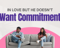 Couple sitting apart on a couch with tension — young woman facing an unplanned pregnancy with a partner who doesn’t want commitment in Southfield, Michigan.