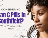 Woman thinking about Plan C Pills in Southfield