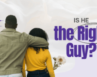 young woman and young man in a relationship