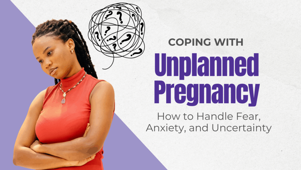 Unplanned pregnancy in Southfield, Michigan with a woman feeling anxious but supported